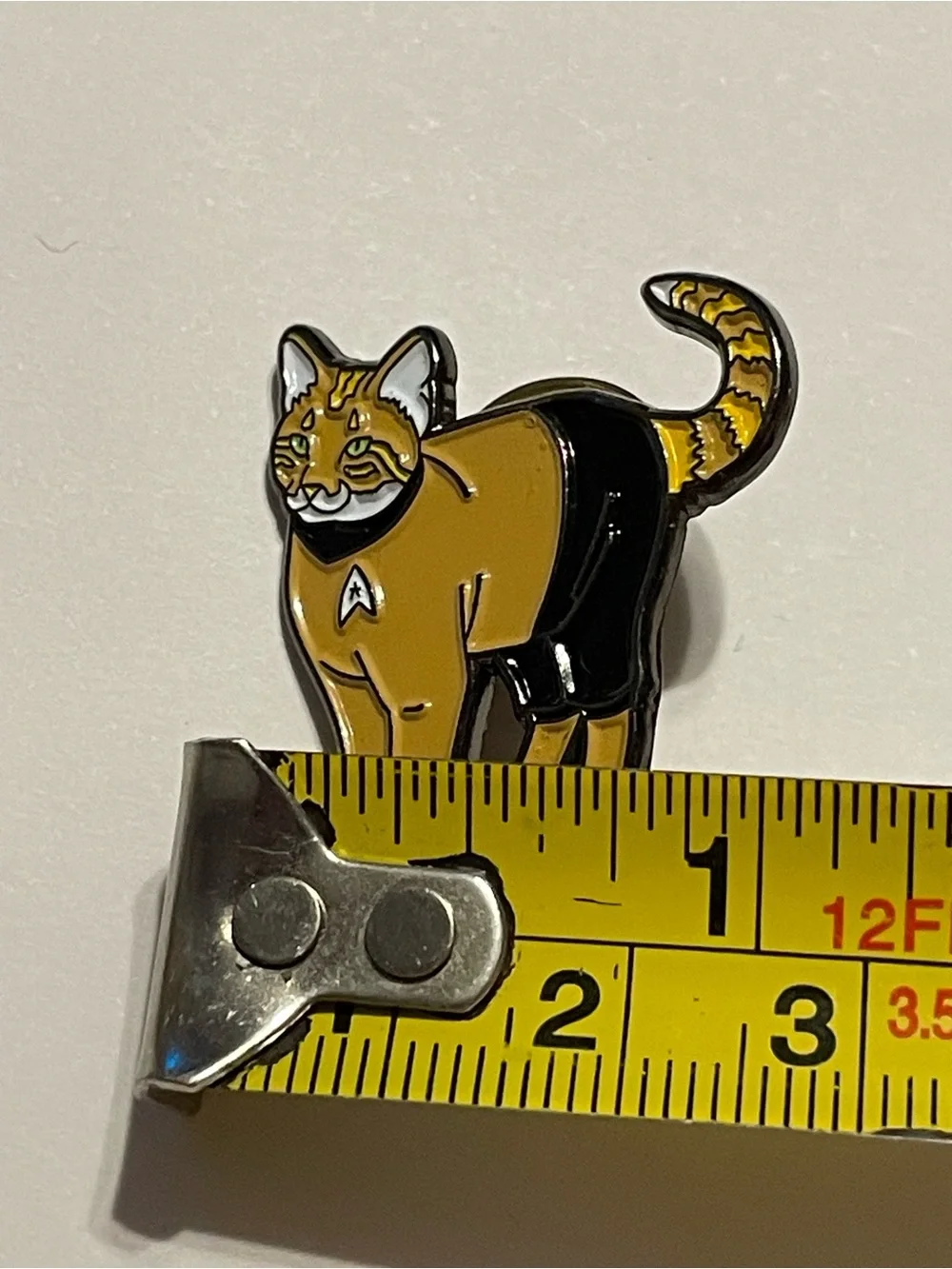 Star Trek Cat Jenny Parks Enamel Pin #9164